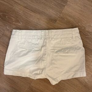 J crew shorts — white
